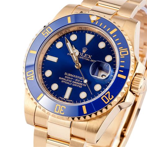 rolex blue gold submariner|rolex submariner nederland.